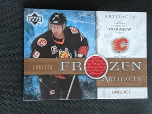 2006-07 UD ARTIFACTS CHUCK KOBASEW FA-CK #ed 188/250 FROZEN ARTIFACTS JERSEY