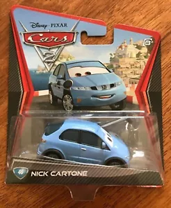 CARS 2 - NICK CARTONE - Mattel Disney Pixar - Foto 1 di 1