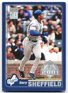 🔥 2001 Topps Opening Day #47 Gary Sheffield - Picture 1 of 2