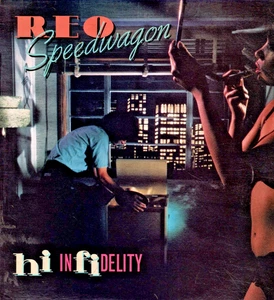 REO SPEEDWAGON on LP "HI INFIDELITY " rock hard rock - Picture 1 of 1
