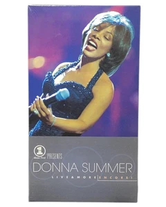 Vintage Donna Summer Live & More Encore VHS Konzert VH1 versiegelt 100 Min Epic - Bild 1 von 5