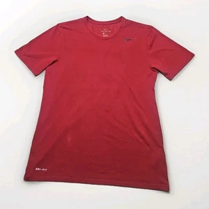 Nike The Nike Camiseta Dri Fit Camiseta de Entrenamiento para Hombres M Rojo Profundo Súper Suave - Imagen 1 de 7