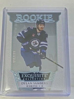 Dylan Samberg -Exquisite Blue Spectrum Rookie /199 #R-22 -2022-23 Upper Deck Ice - Image 1 of 2