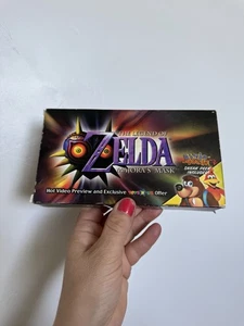 Legend of Zelda Majora's Mask N64 Preview VHS -Toys R Us, Banjo Tooie promo RARE - Picture 1 of 6