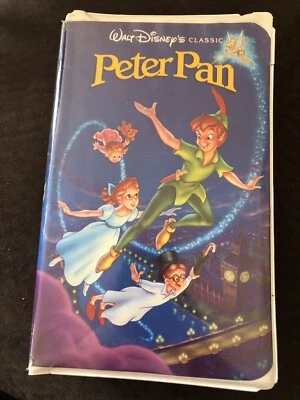 💎 Peter Pan , Walt Disney Black Diamond VHS ORIGINAL * RARE * Foto 1 de 4