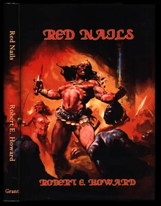 Red Nails (Conan) Robert E. Howard Donald M. Grant HC 1975 w/Special Dust Jacket - Picture 1 of 6