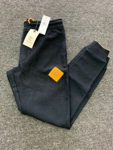 TIMBERLAND MENS JOGGER YCC SWEAT PANTS   BLK / WHEAT A1WXX001 - Picture 1 of 3