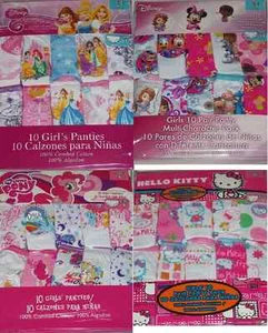 Girls Panties 10 Pack My Little Pony Size 4 NEW - Picture 1 of 1