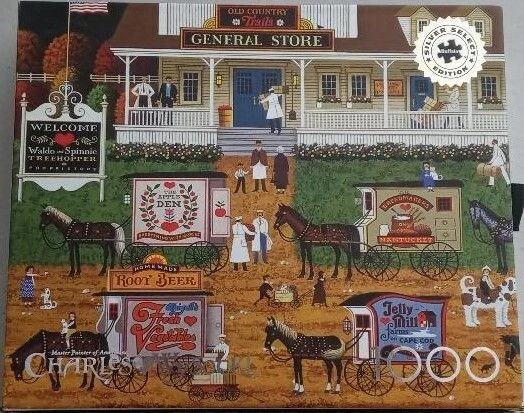 Charles Wysocki - Storin' Up - Silver Select Edition - Quebra-cabeça de 1000 peças - Imagem 1 de 1