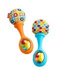 Newborn Toys Rattle N Rock Maracas Set  2 Soft Musical Instruments  Blue Orang