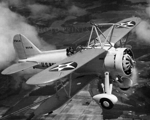 F9C-2 Sparrowhawk Biplane Fighter Aircraft 1932 Photograph 8X10 Print - Picture 1 of 2