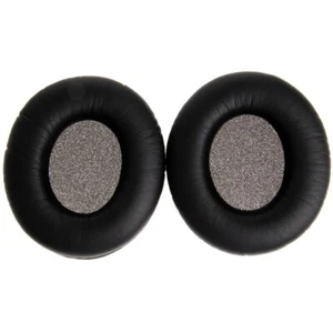 1Pair Black Earpads Leather Cushions Fit For Sennheiser HD465 HD485 HD435 HD415 - Picture 1 of 9