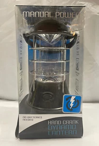 Dynamo Lantern Hand Crank, 5 LED Bulbs, No Batteries Needed Manual Power, New - Picture 1 of 5