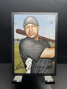 2007 Bowman Heritage Black /52 Vernon Wells #175 - Blue Jays - Picture 1 of 3