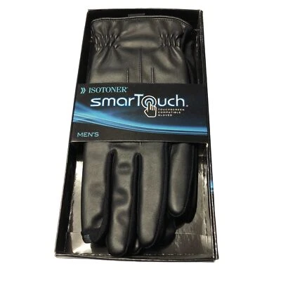 GUANTES ISOTONER HOMBRE SMART TOUCH LG NUEVOS CON ETIQUETA Foto 1 de 4