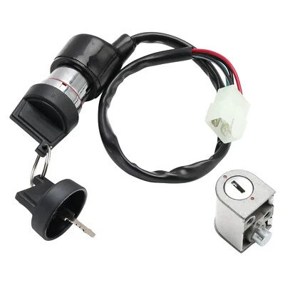 4-Pin Ignition Key Switch 9010-010000 For CF-Moto CF188 CF500 CF625 500cc E6 - Image 1 of 4