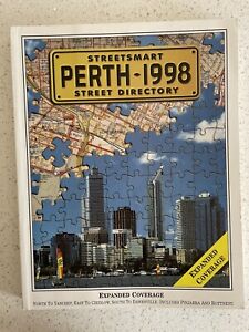 Streetsmart Perth Street Directory Edition 39 1998 Map Rare Index Grid Overlay