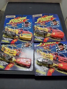 4-MATCHBOX SCREAMIN ’ STOCKS #3 DALE Earnhardt & #28 DAVEY ALLISON NOS - Picture 1 of 5