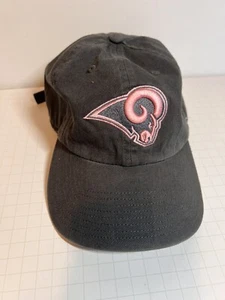 Cappello donna Los Angeles Rams nfl grigio con logo rosa - Foto 1 di 6