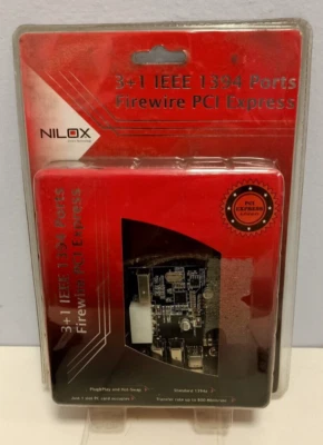 Scheda PCI express 3+1 IEEE 1394 - Immagine 1 di 3
