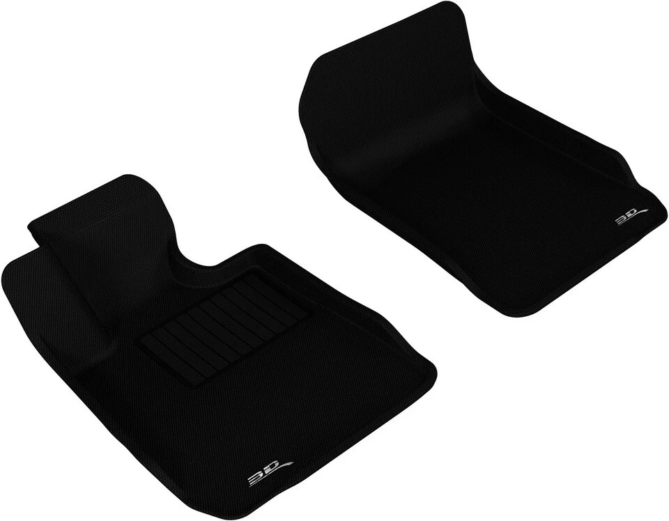 Juego de alfombrillas delanteras para todo tipo de clima Fit 06-13 323i 325i 328i 330i 335i M3 Kagu negras Foto 1 de 4