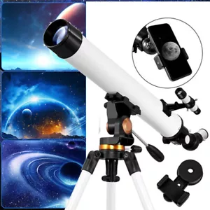 700mm Astronomical Telescope 525X with Phone Adapter for Beginner Moon Watching - Picture 1 of 11