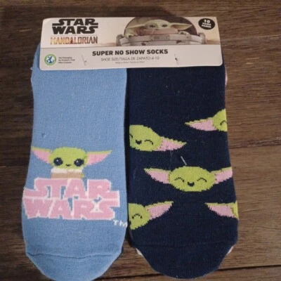 NUEVO Calcetines Star Wars The Mandalorian No Show para Mujer, 10 Pares Tallas 4-10 Foto 1 de 4