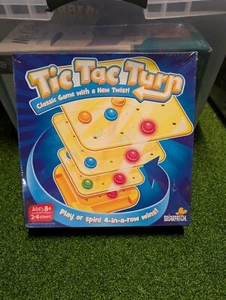 Tic Tac Turn Family Board Game 3D Version of Tic-Tac-Toe with a Twist New in Box - Picture 1 of 2