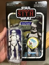 Star Wars Clone Trooper Revenge of The Sith Vintage Collection Foil Hasbro A2