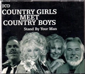 Various - Country Girls Meet Country Boys 2CD 27 Tracks VGC LOOK!!1 - Foto 1 di 2