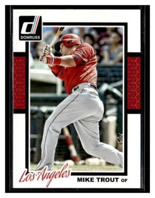 2014 Donruss #301 Mike Trout - Image 1 of 2