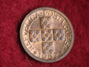 1952 Portugal 10 Centavos - UNC - Picture 1 of 4