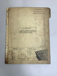 Catalogo ricambi John Deere 1963 PC-741 33 spandiconcime - Foto 1 di 6