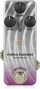 One Control PURPLE PLEXDIST Distortion Overdrive Guitar Effects Pedal - Picture 1 of 4