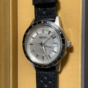 Seiko Presage Style 60's GMT Automatic Mechanical Watch SSK011J1 / SARY231 Japan - Picture 1 of 3