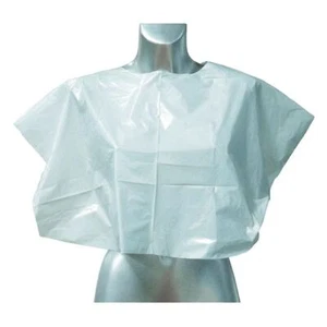AGENDA Disposable White Shoulder Capes (Pack of 100) - Picture 1 of 1
