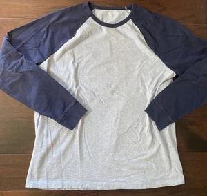 J. Crew T-Shirt Herren Baseball Tee Langarmshirt XL Navy Heather - Bild 1 von 3
