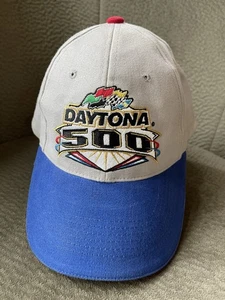 Daytona 500 NASCAR Great American Race USA Flag 2004 Adjust Chase Authentic Hat - Picture 1 of 8