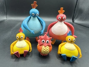 Stoffpuppe Twirlywoos Komplettsatz 5 Spielzeug Spielfiguren Figur aus rotem Boot Spielset - Bild 1 von 7