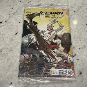 Iceman X #1 Stan Lee Comic Box Exclusive Cameo Cover Marvel Variant Sealed 2017 - Picture 1 of 6