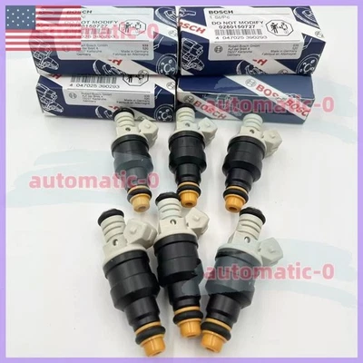 6x Inyectores de combustible Bosch OEM para Ford Ranger 1986-1989 2,9 L V6 0280150727 Foto 1 de 4