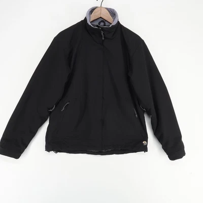 Jaqueta feminina Mountain Hardwear Softshell L preta cinza Primaloft ventilada - Imagem 1 de 4