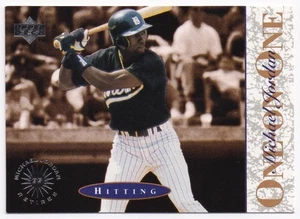 1995 Upper Deck Minor League #3 Michael Jordan One On One Birmingham Barons - Foto 1 di 2