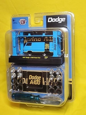 Kit de modelos M2 Machines série azul 1967 Dodge A100 Panel Van 🔥X1 - Imagem 1 de 4
