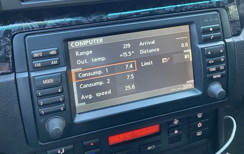 BMW 3 SERIES E46 WIDESCREEN CD 16:9 NAVIGATION UNIT TV SCREEN 6919709 - Image 1 of 4