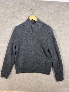 LL Bean Pullover Jacke Lammwolle Fleece gefüttert Reißverschluss schwer Herren Small ++ - Bild 1 von 12