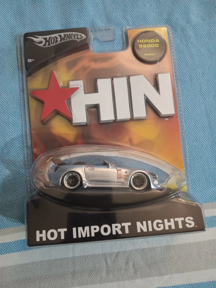 Hot Wheels 2004 1/43 Hot Import Nights HIN, Honda S2000, plateado Foto 1 de 4