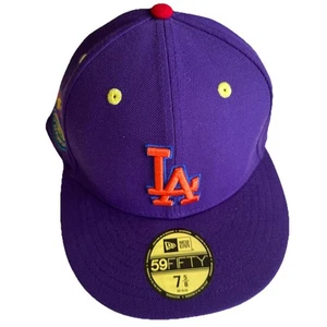 Los Angeles dodgers MLB Color UV Cooperstown 59FIFTY New Era Hat cap 7 5/8(NEW) - Picture 1 of 6