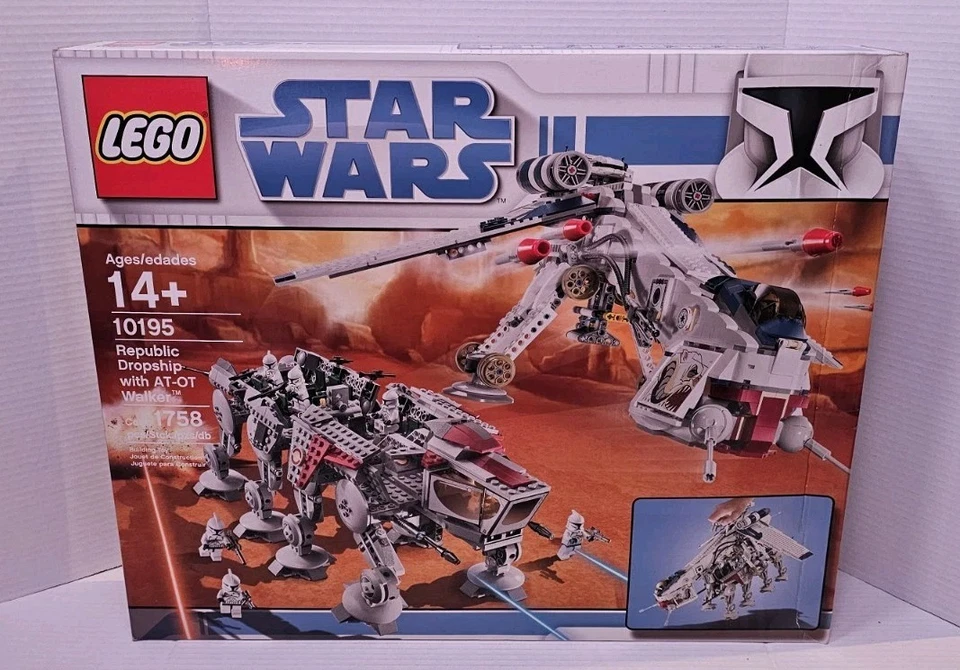 LEGO Star Wars: Republic Dropship con AT-OT Walker (10195) NUEVO SELLADO  Foto 1 de 4