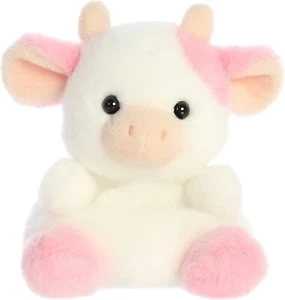 Juguete de peluche Aurora adorable Palm Pals #33765 Belle Strawberry Cow 5 pulgadas nuevo con etiquetas - Imagen 1 de 5